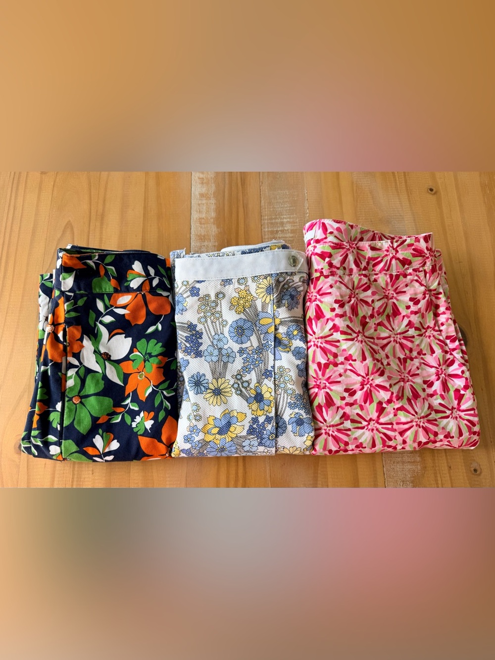 3 Liz Golf by Liz Claiborne Size 16 (2 Skorts & 1 Pants) Colorful, Athletic